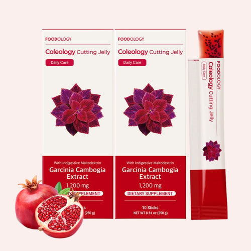 Foodology Coleology Cut Jelly Sticks Pomegranate Flavor 20 Sticks